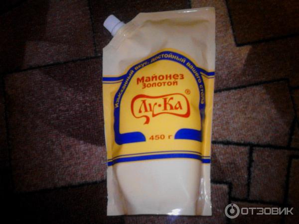 4607004390616 Майонез Лука оливковый 450 мл