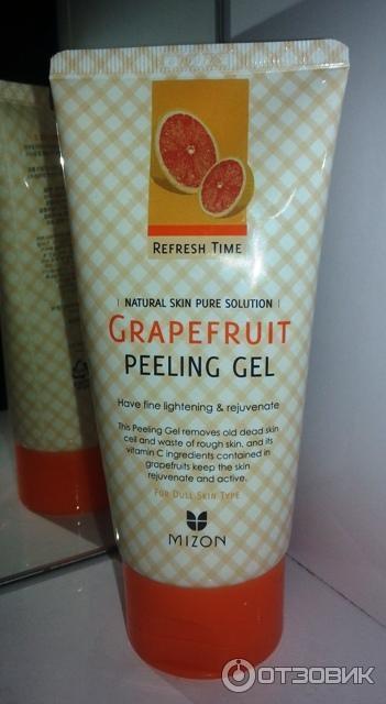 Пилинг-скатка для лица Mizon Refresh Time Grapefruit Peeling Gel фото