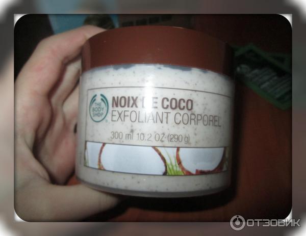 Скраб для тела The body shop Кокос фото