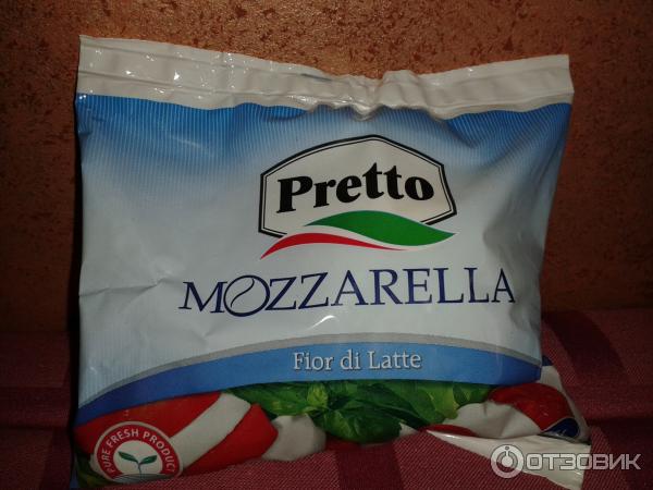 Pretto mozzarella сыр фото