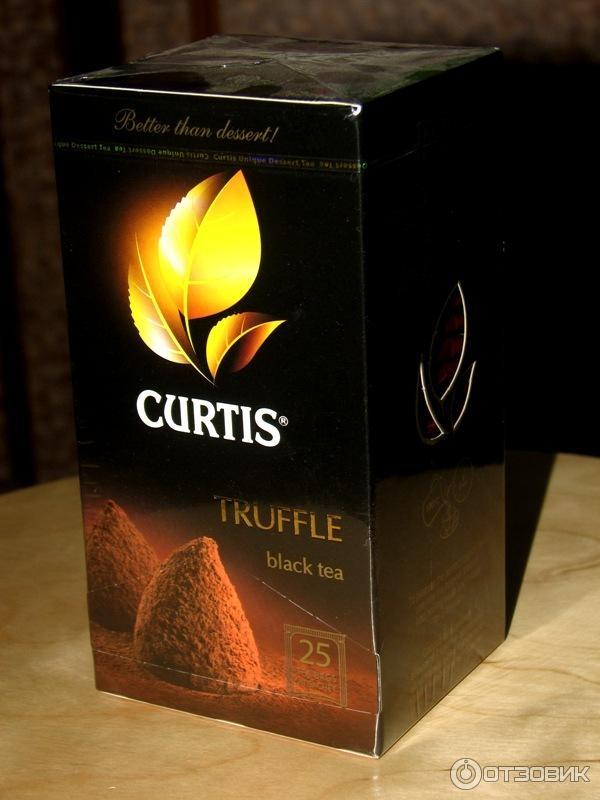 Чай черный Curtis Truffle Black Tea с зернами какао и ароматом трюфеля фото