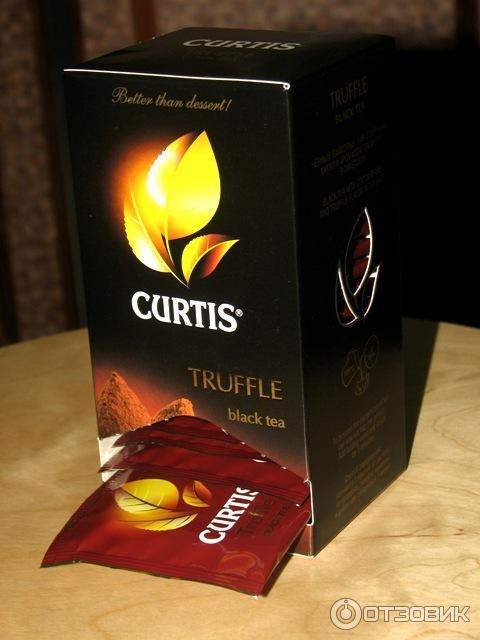 Чай черный Curtis Truffle Black Tea с зернами какао и ароматом трюфеля фото