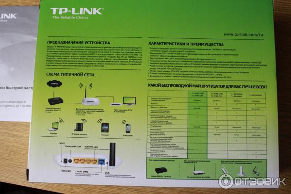 Wi-Fi роутер TP-Link TL-WR741ND фото