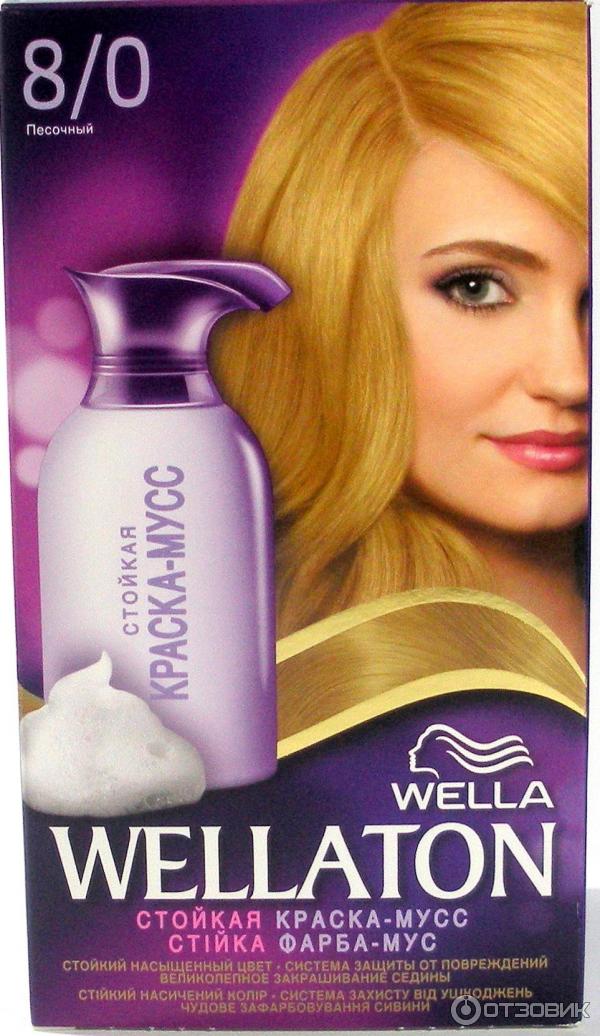 Краска-мусс для волос Wella Wellaton фото