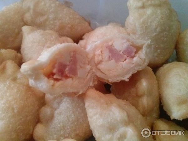 Чебупели Мясная галерея с ветчиной и сыром фото