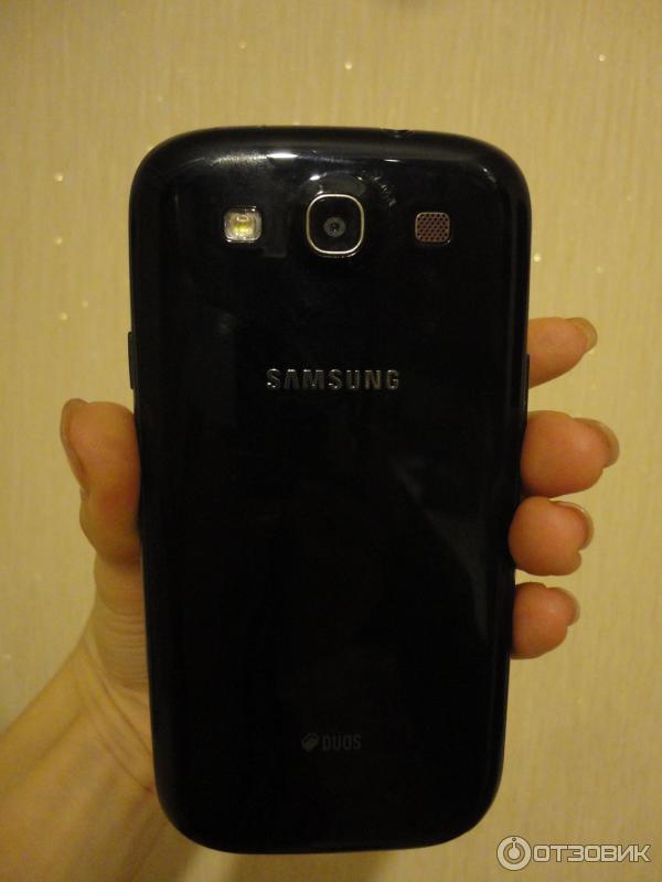 Смартфон Samsung GALAXY S III DUOS GT-I9300I Black фото