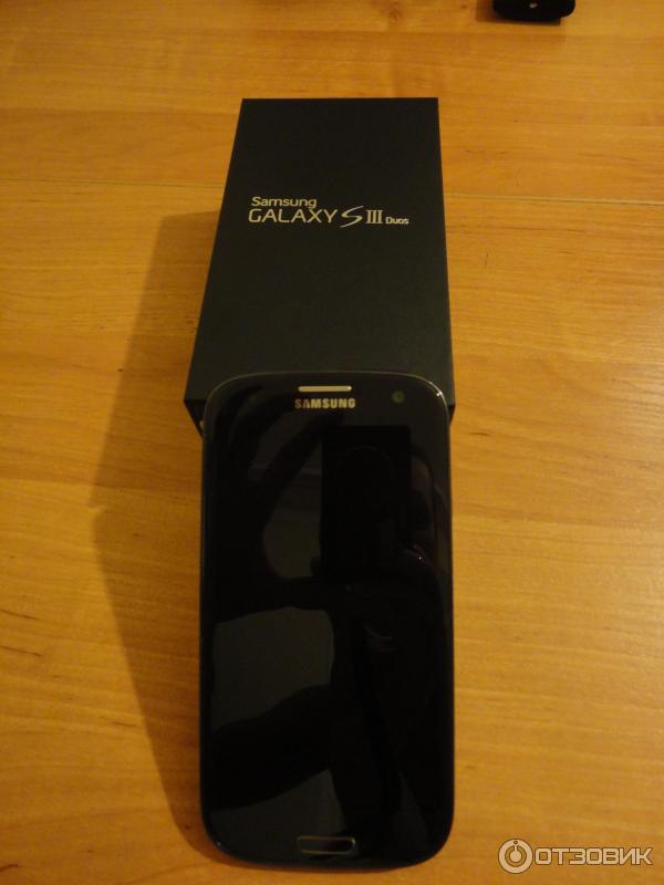 Смартфон Samsung GALAXY S III DUOS GT-I9300I Black фото