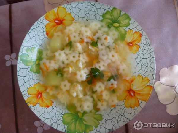 Макароны Макфа для заправки супов и бульонов фото