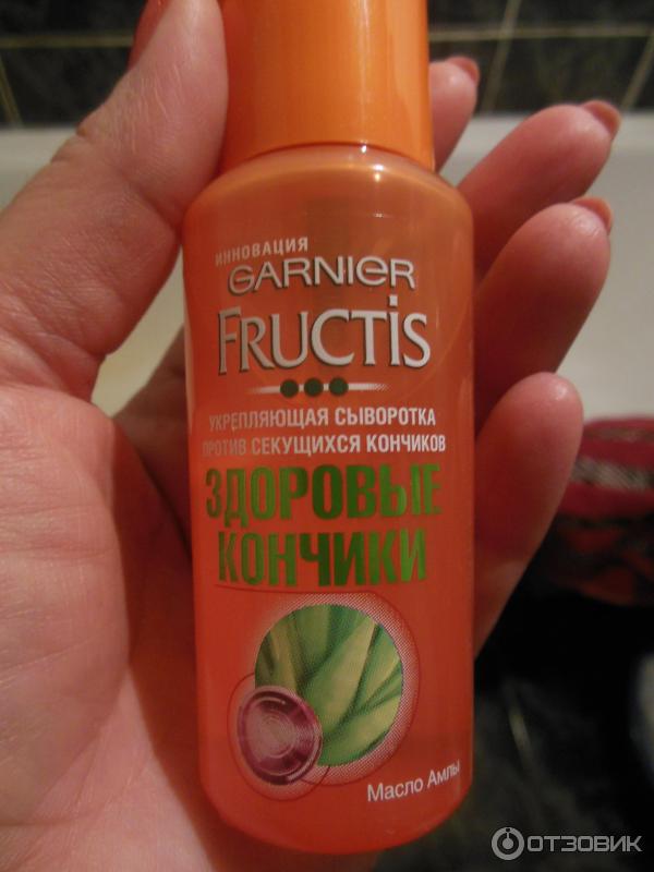 Укрепляющая сыворотка Garnier Fructis Здоровые кончики против секущихся кончиков фото