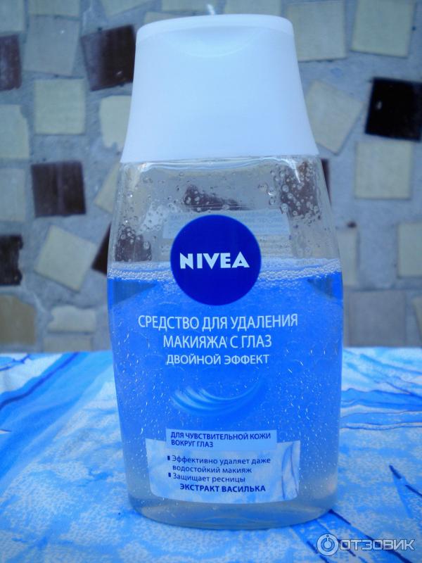 Средство для удаления макияжа с глаз Nivea Двойной эффект фото