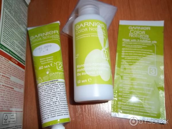 Краска Garnier Color Naturals стойкая питательная крем-краска Золотистый медный 7.4 фото