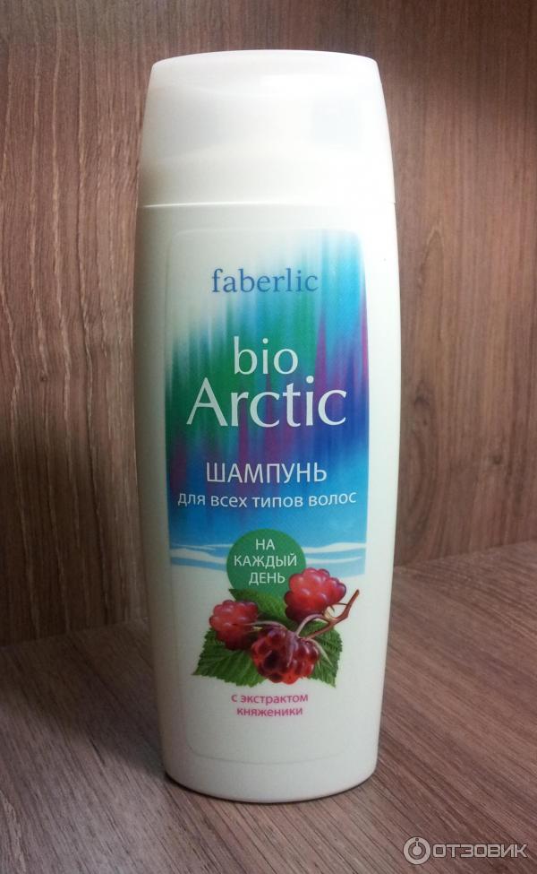 Шампунь для всех типов волос на каждый день Faberlic Bio Arctic с экстрактом княженики фото