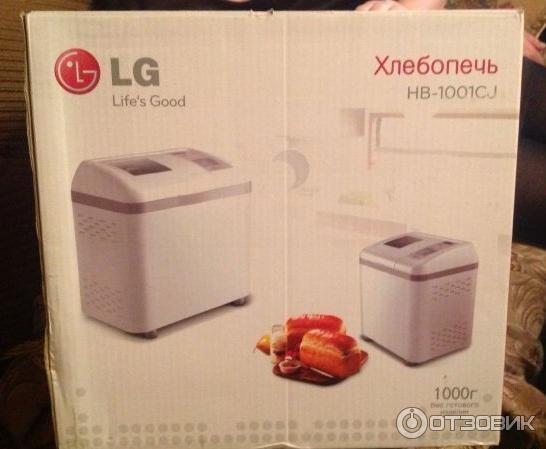 Хлебопечка LG HB-1001CJ фото