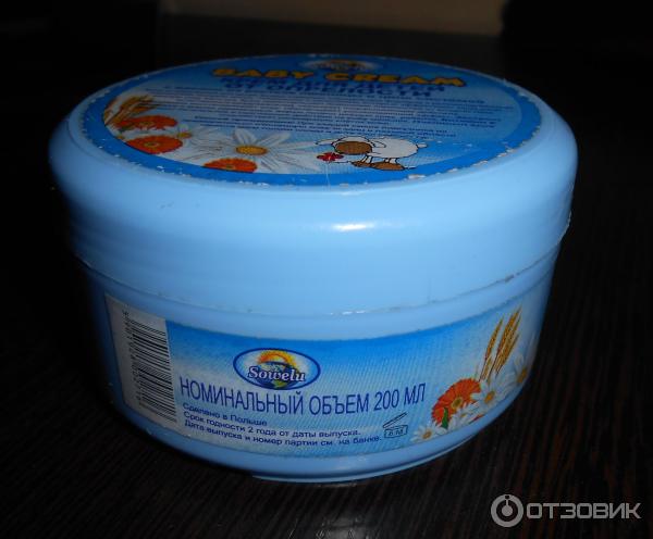 Крем Sowelu Baby Cream для детей от опрелости фото