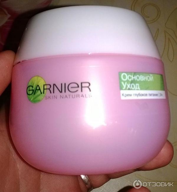 Крем для лица Garnier Основной уход Глубокое питание 24 часа фото