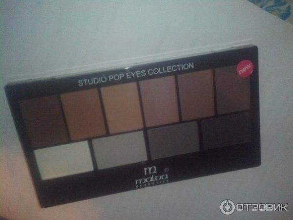 Матовые тени для век Malva STUDIO POP EYES COLLTCTION фото