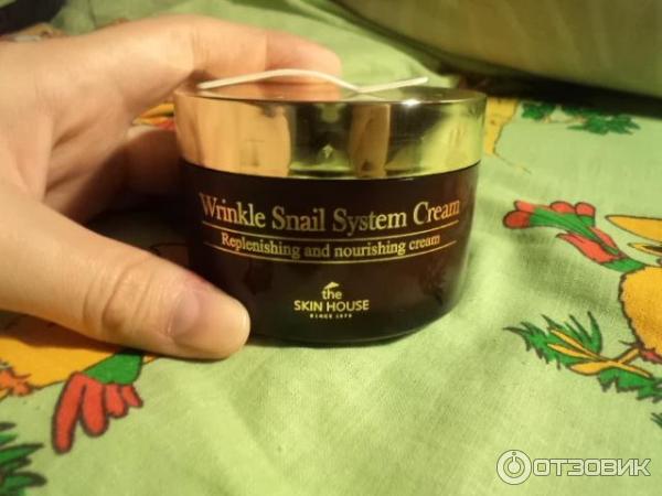 Улиточный крем для лица The Skin House Wrinkle Snail System Cream фото