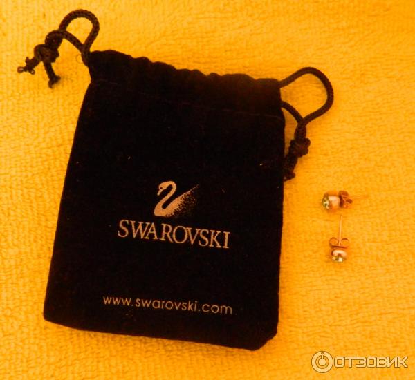 Бижутерия Swarovski медицинское золото