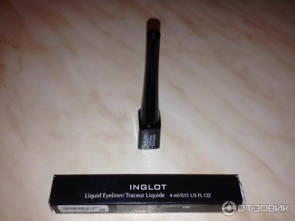 Жидкая подводка для глаз Inglot Liquid Eyeliner фото