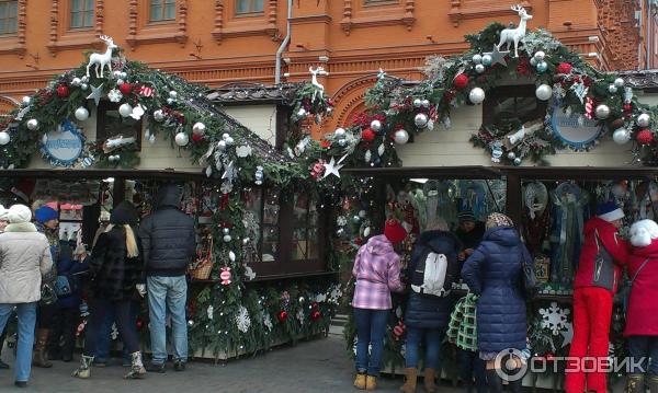 Рождественские ярмарки в Москве (Россия) фото