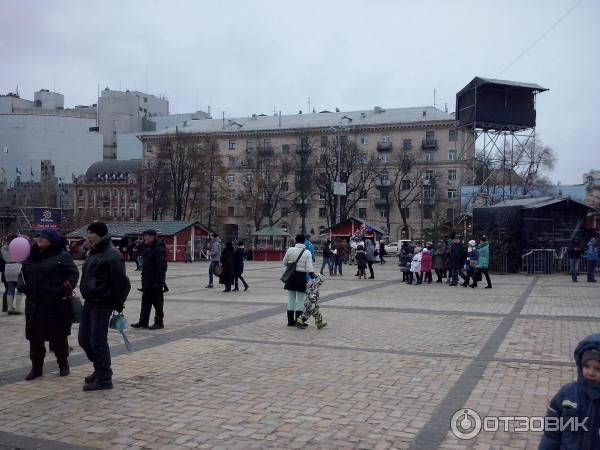 Рождественская ярмарка на Софиевской площади (Украина, Киев) фото