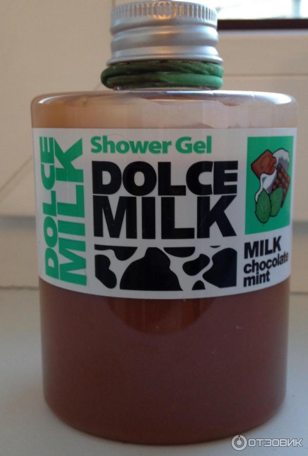 Гель для душа Dolce milk Шоколад и мята фото