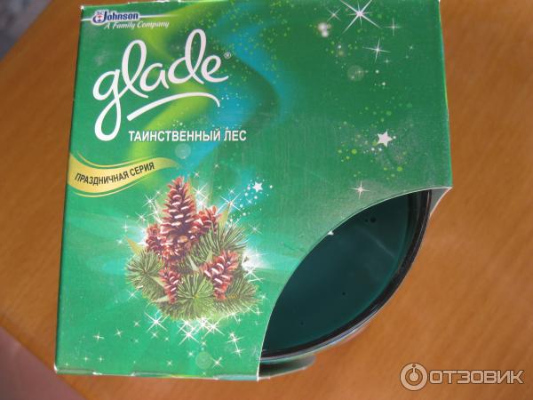 Ароматизированные свечи glade таинственный лес фото